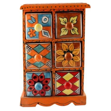Spice Box-1469 Masala Rack Container Gift Item